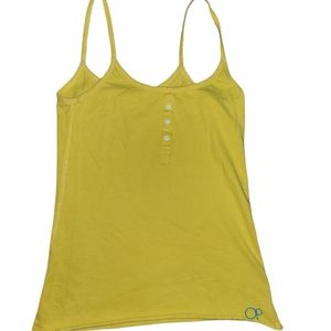 OP Ocean Pacific Yellow Tank Top Girls sz 11 13